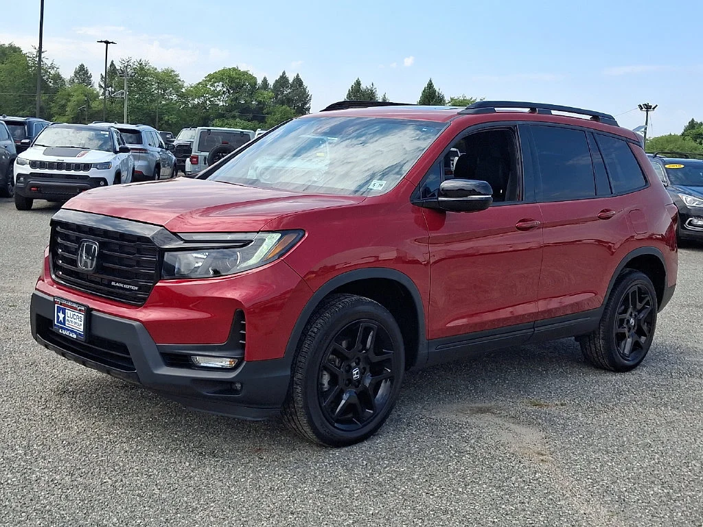 Used 2024 Red Honda AWD Black image 6