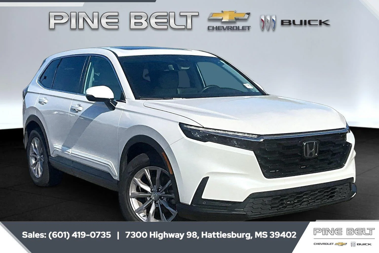 Used 2024 Platinum White Pearl Honda EX-L image 1