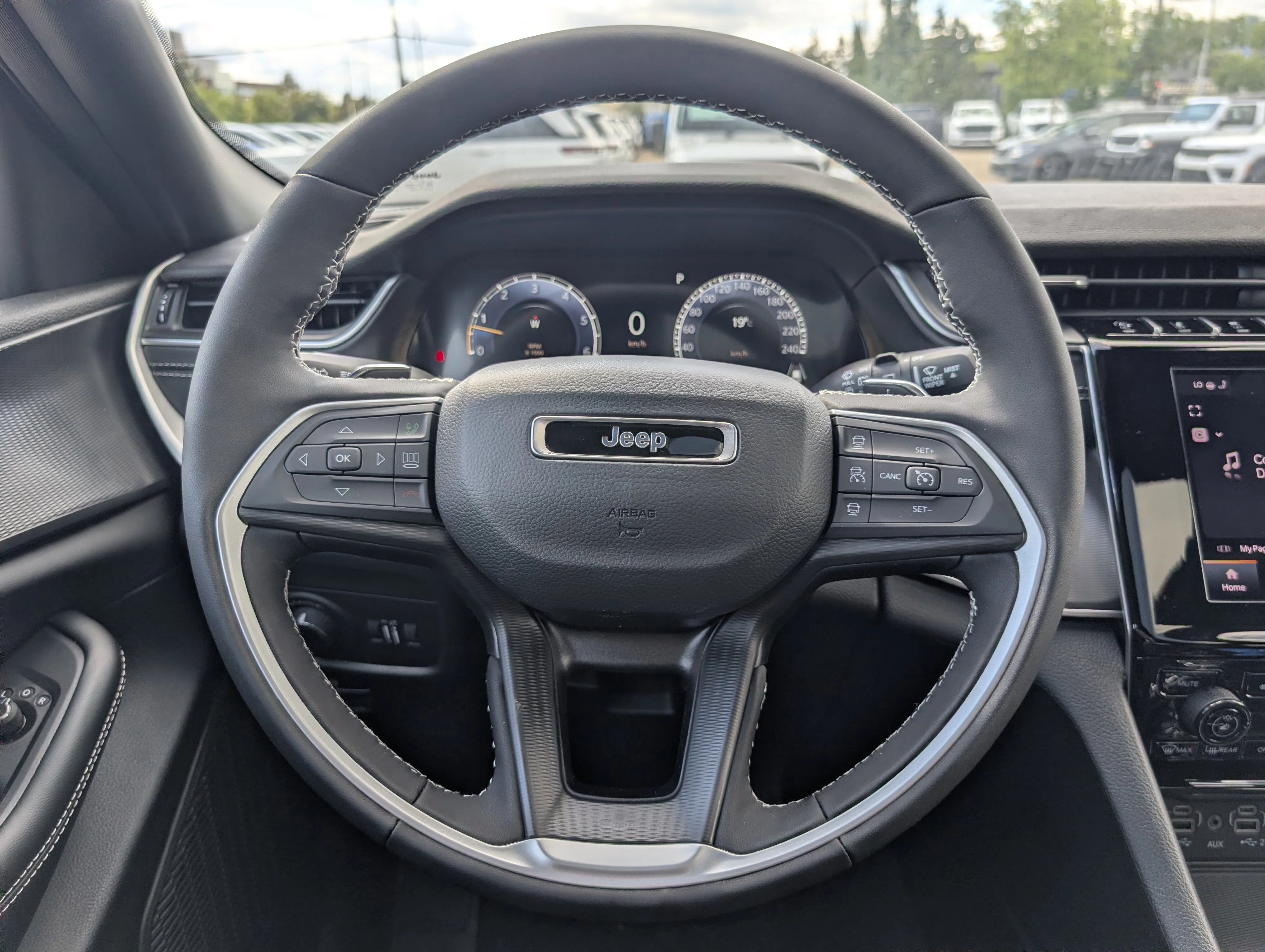 New 2025 Bright White Jeep Altitude image 24