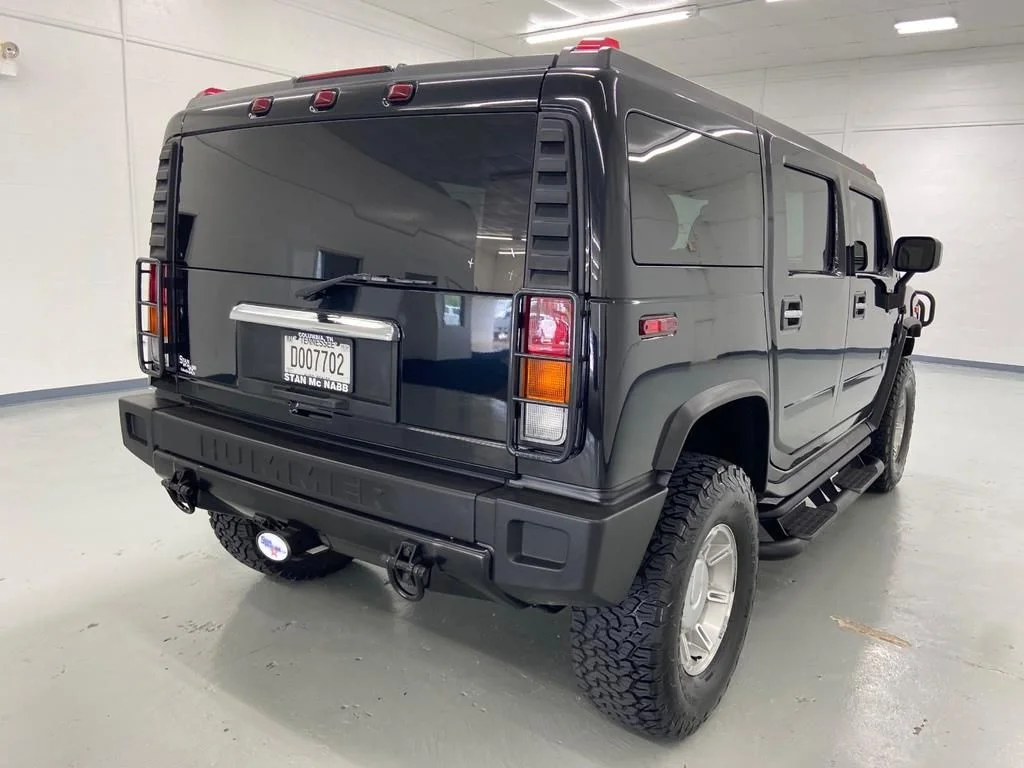 Used 2003 Black Hummer CHROME APPEARANCE PACKAGE 6.0L 4WD image 3