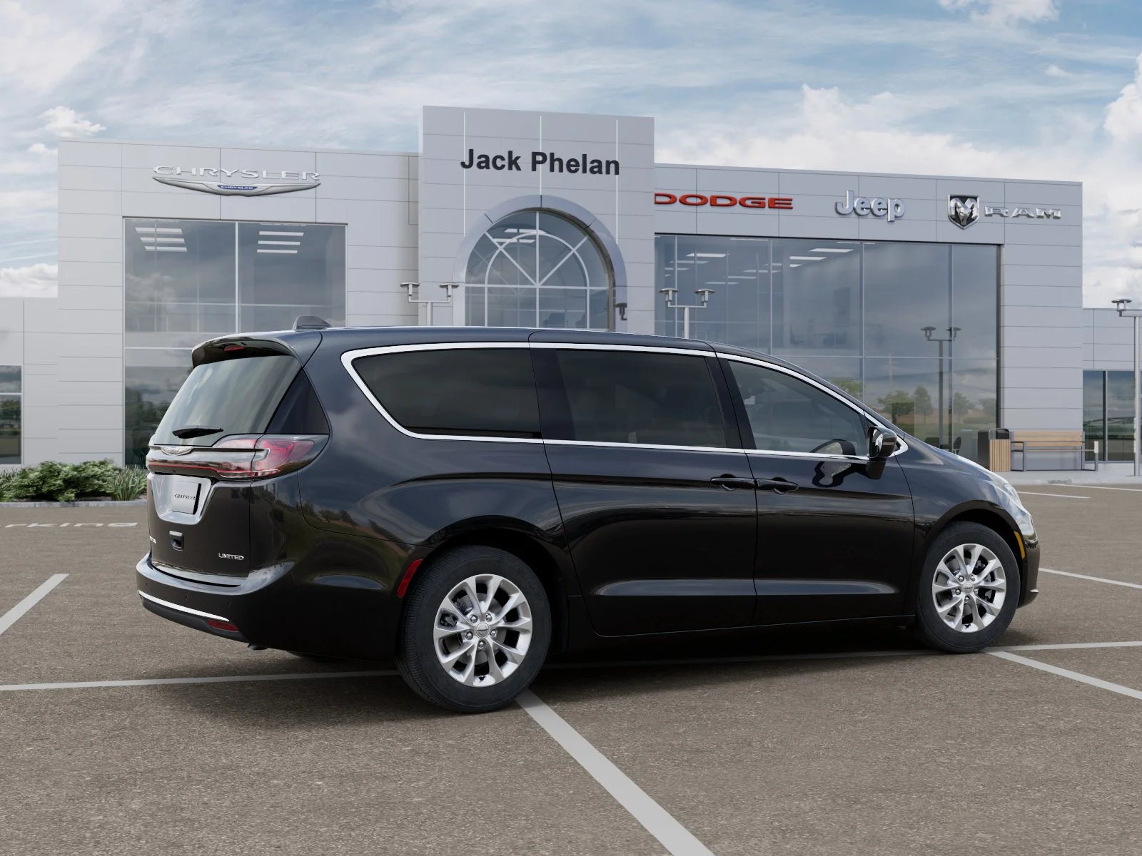 New 2026 Diamond Black Crystal Pearl-Coat Exterior Paint Chrysler Limited image 36