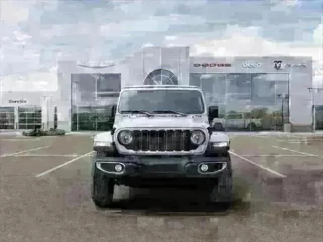 New 2025 Bright White Clearcoat Jeep Sport S image 48