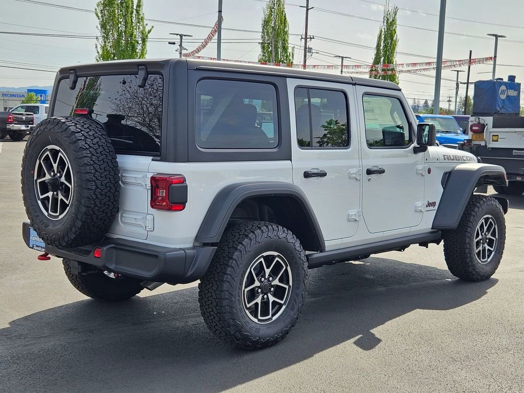 New 2026 Bright White Clear-Coat Exterior Paint Jeep Rubicon image 6