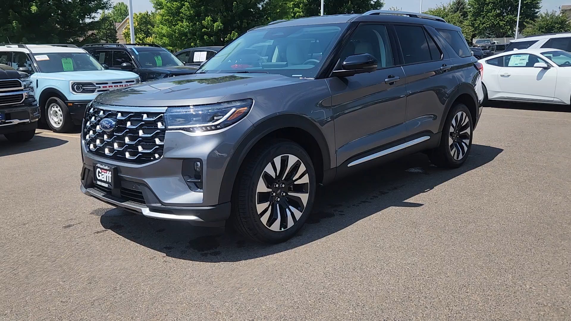 New 2026 Carbonized Gray Metallic Ford Platinum image 8