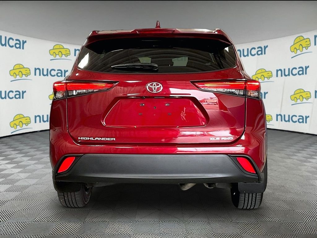 Used 2022 Red Toyota XLE image 5