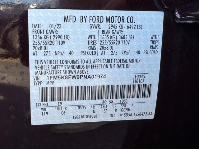 Certified Used 2023 Jewel Red Metallic Ford Limited image 27