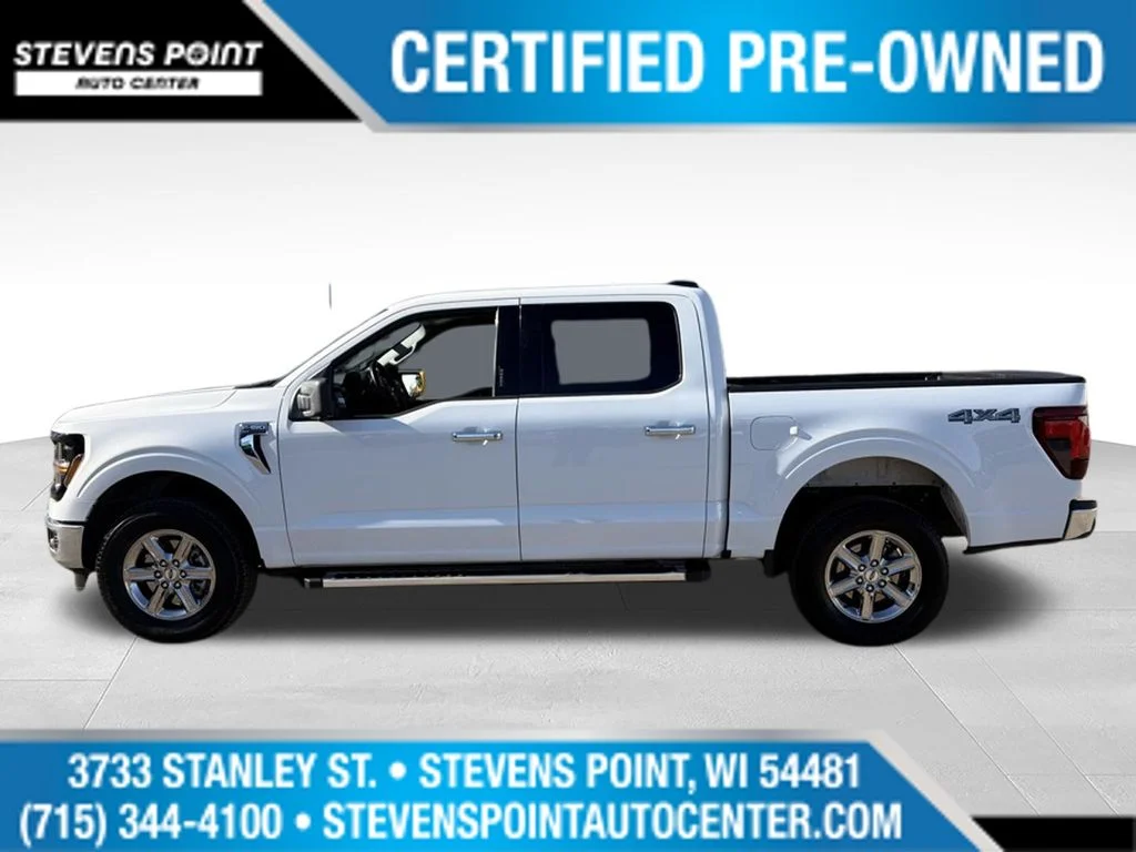 Used 2024 Oxford White Ford XLT image 4