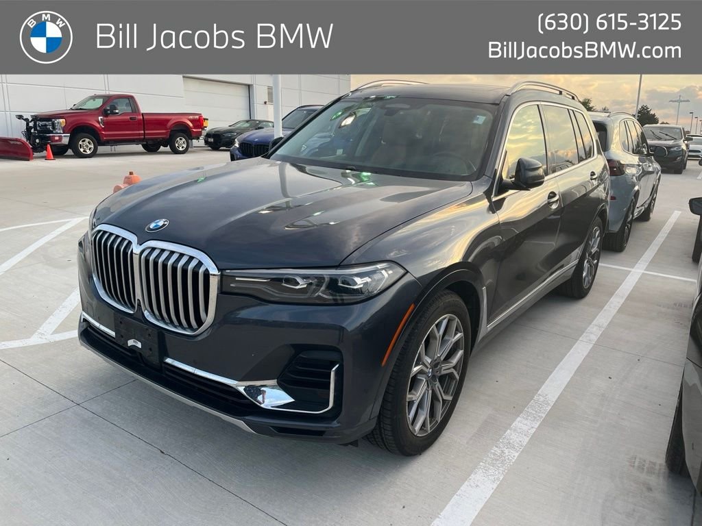 Used 2019 Gray Metallic BMW xDrive40i image 1
