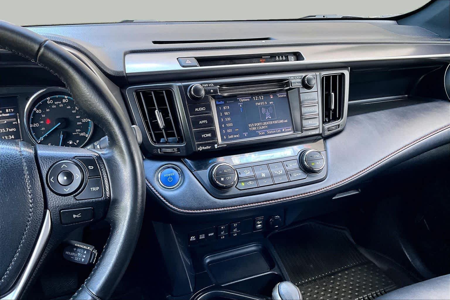 Used 2018 Silver Sky Metallic Toyota Hybrid SE image 7