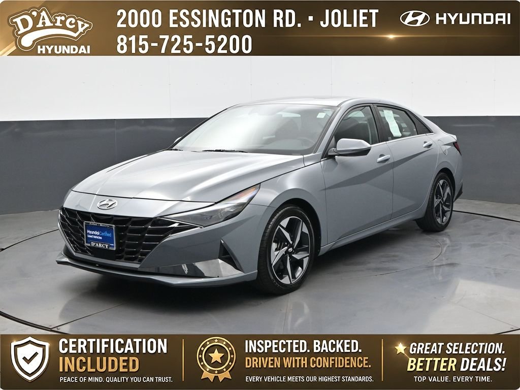 Used 2021 Gray Hyundai Limited image 1