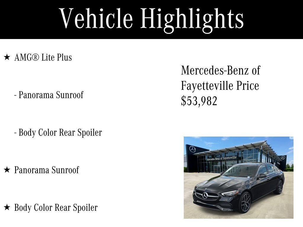 Certified Used 2026 Black Mercedes-Benz C 300 image 6