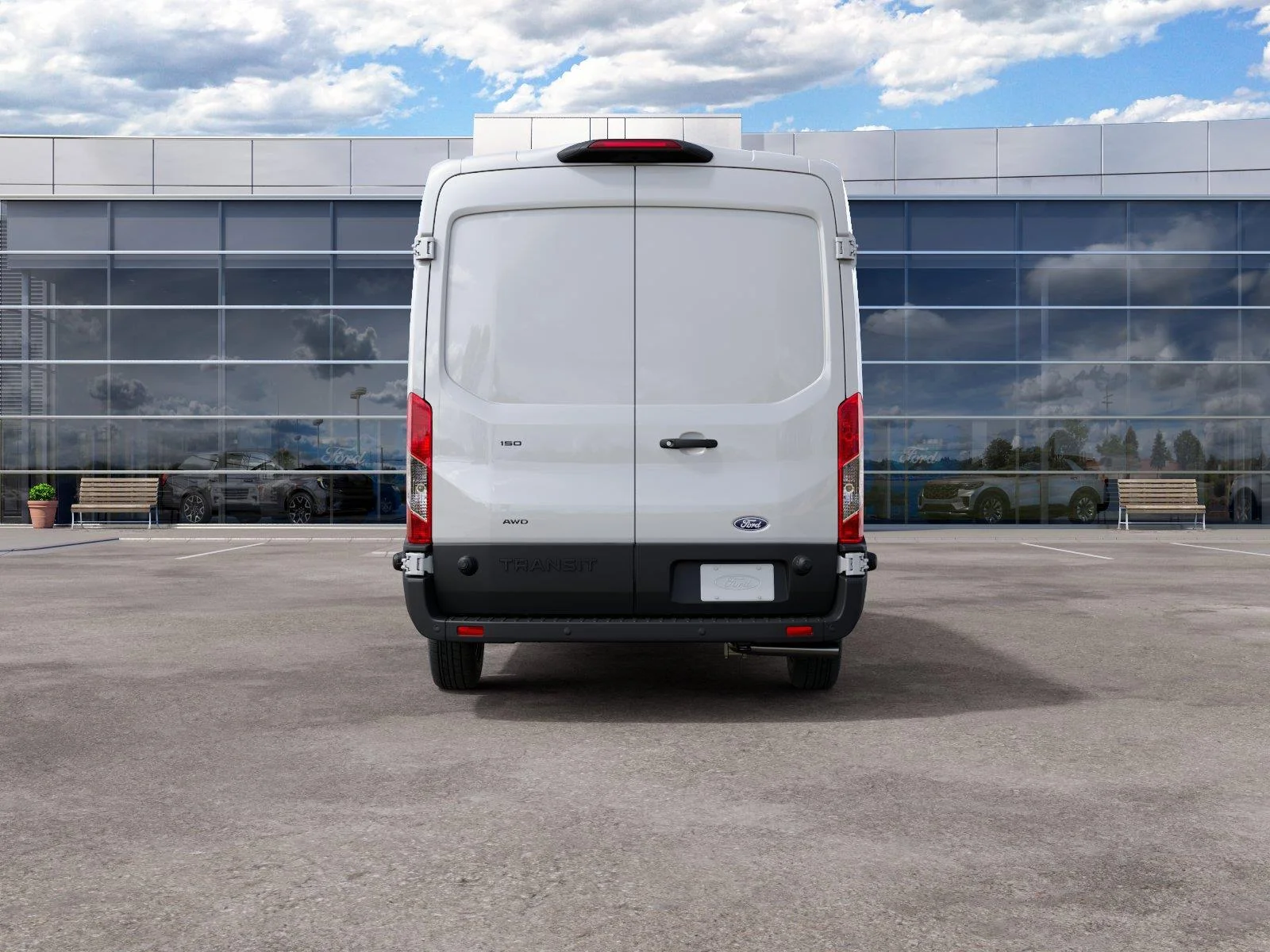 New 2027 Oxford White Ford Cargo Van image 7