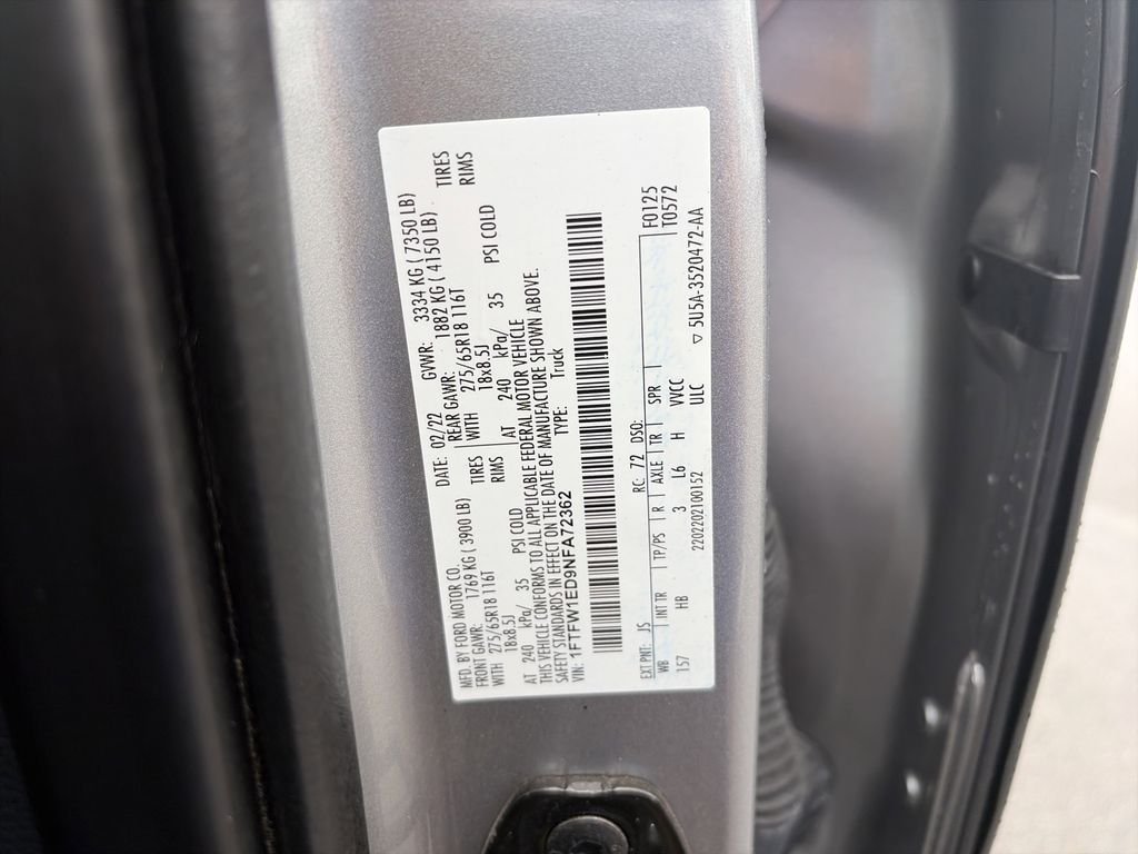 Used 2022 Silver Ford Lariat image 39