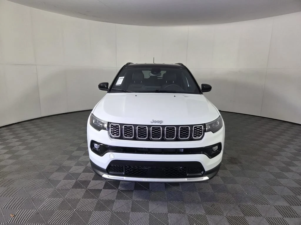 New 2026 Bright White Clear-Coat Exterior Paint Jeep Limited image 3