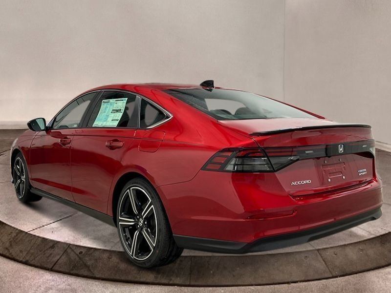 New 2025 Radiant Red Metallic Honda Sport image 3
