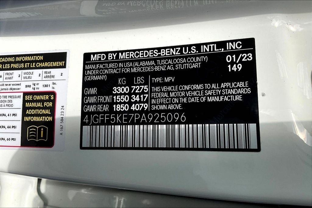 Certified Used 2023 White Mercedes-Benz GLS 450 image 27