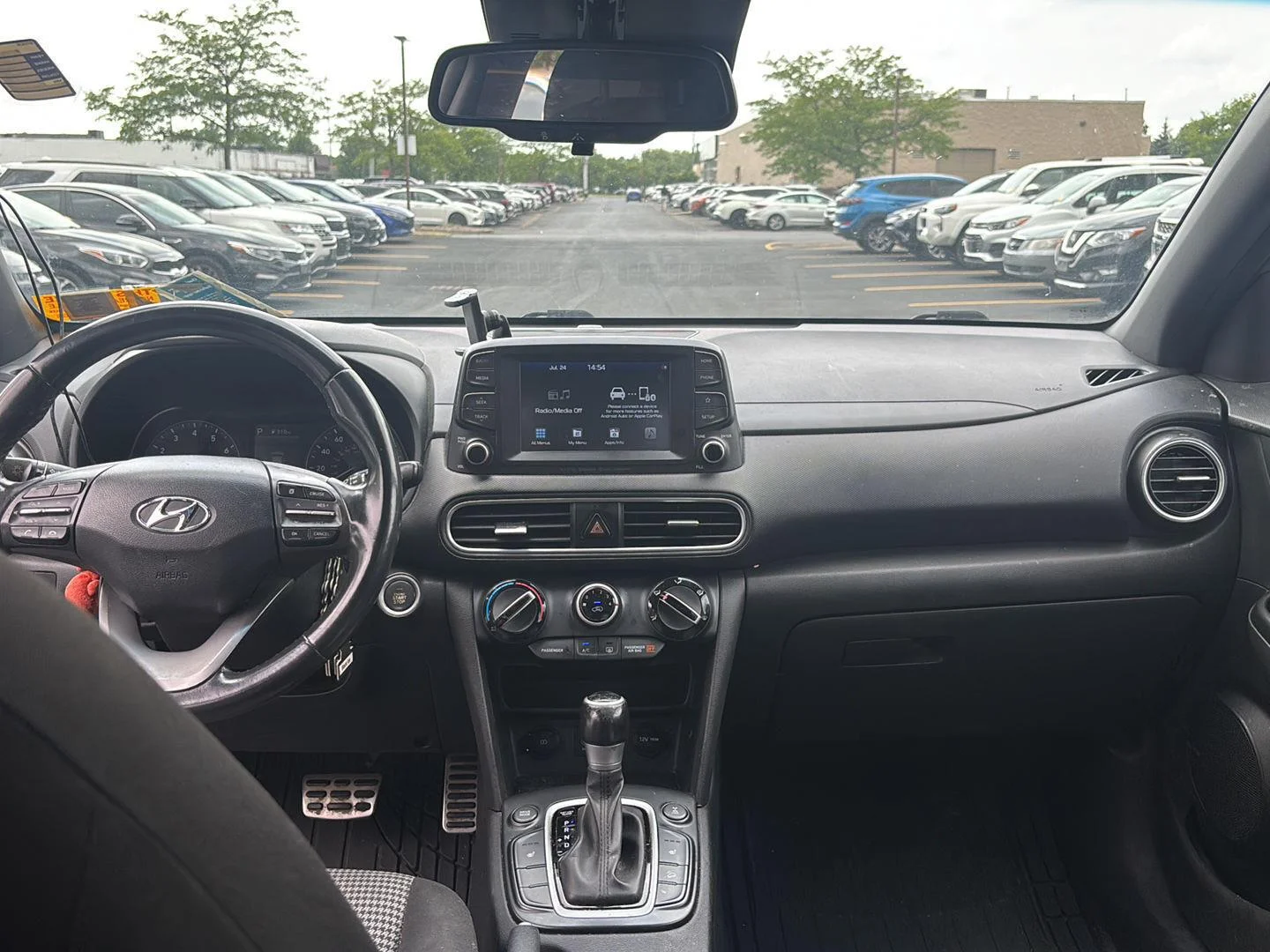 Used 2021 Galactic Gray Hyundai NIGHT image 16