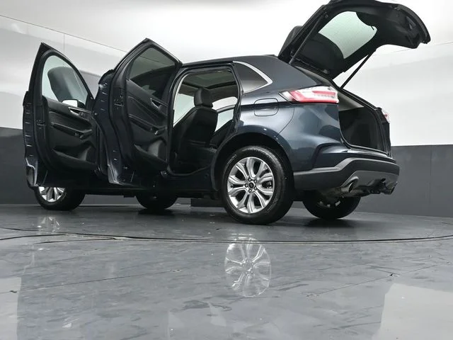 Certified Used 2024 Stone Blue Metallic Ford Titanium image 54