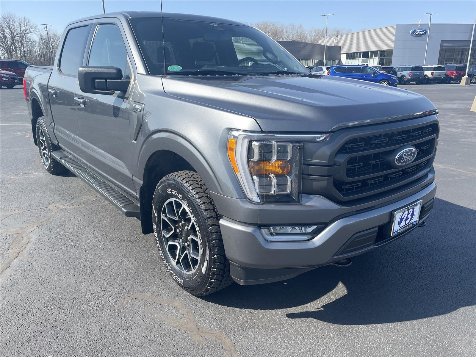 Used 2023 Carbonized Gray Ford XLT image 10