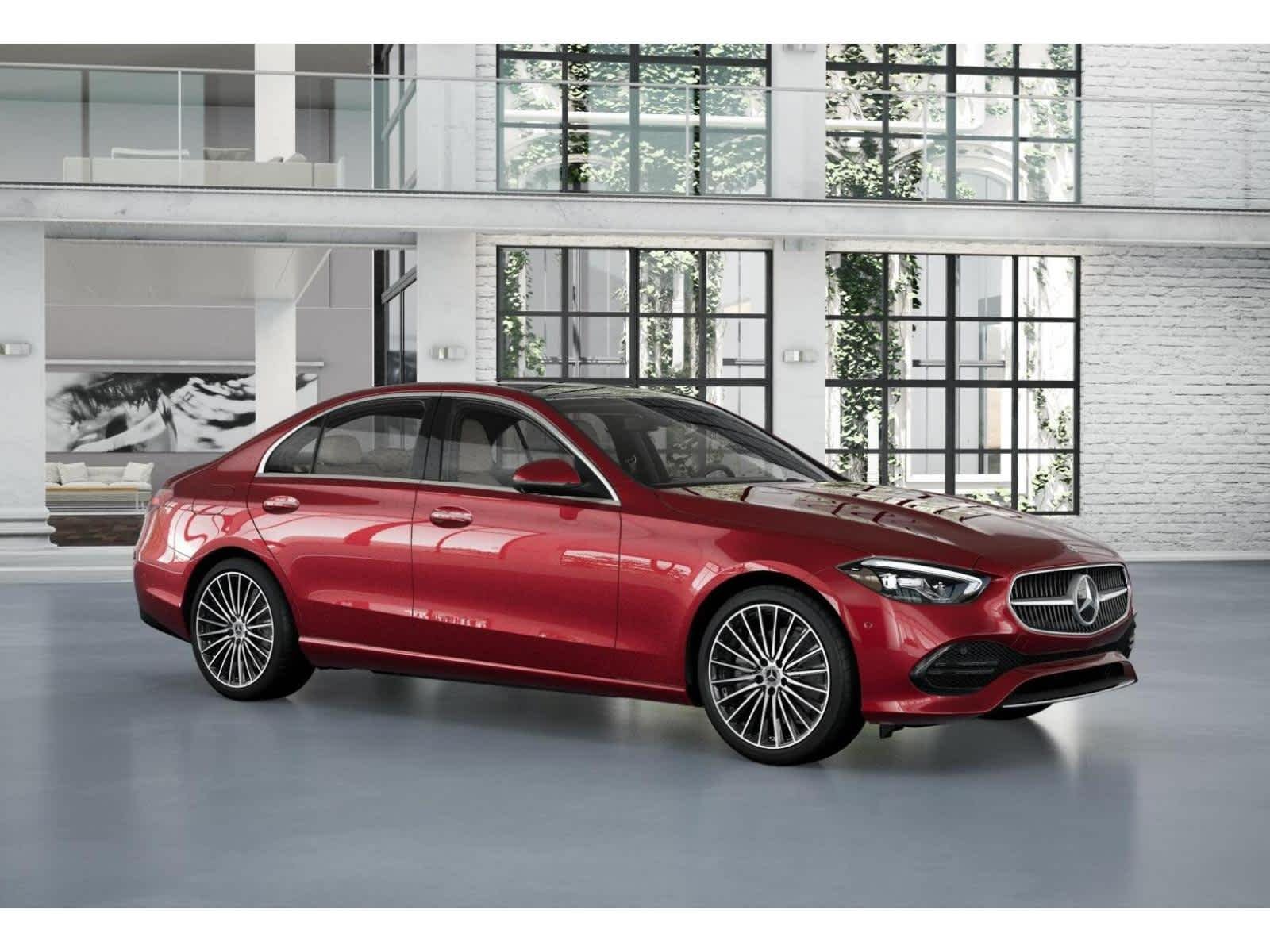 New 2026 MANUFAKTUR Patagonia Red Metallic Mercedes-Benz C 300 image 11