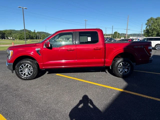 Used 2021 Red Metallic Ford Lariat image 2