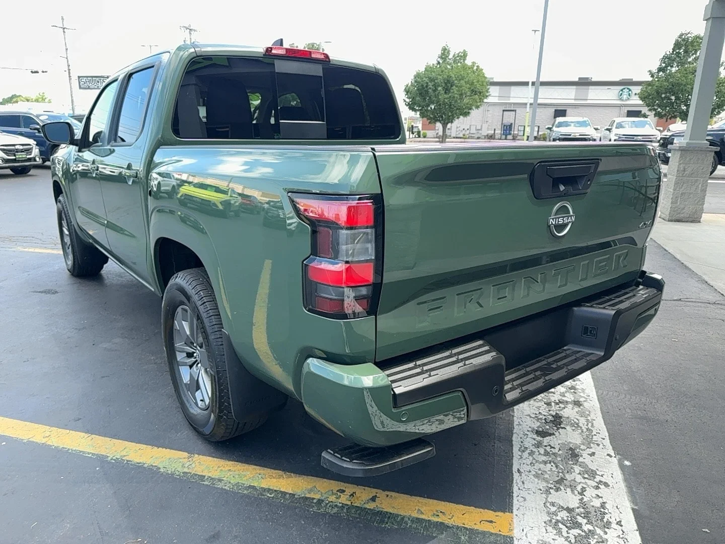 Used 2025 Tactical Green Metallic Nissan SV image 3