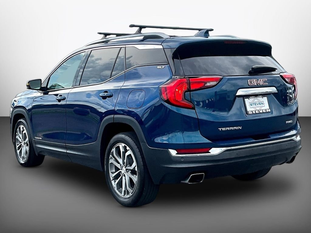 Used 2020 Blue GMC SLT image 4