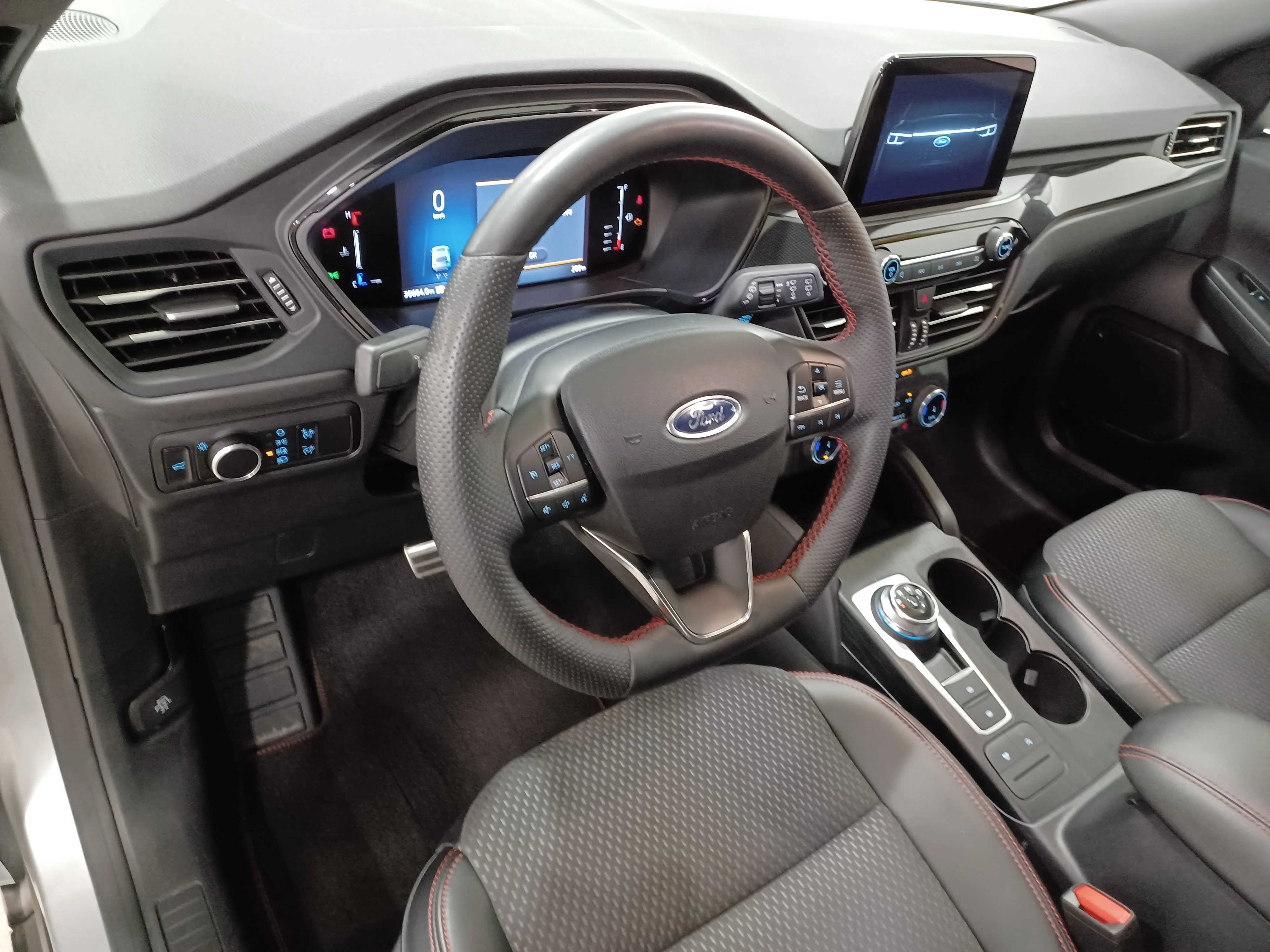 Certified Used 2023 Iconic Silver Metallic Ford ST-Line AWD*Remote Start | Htd Seats | Htd Wheel | Blind Spot Detection | Lane Keep Assist | CarPlay image 12