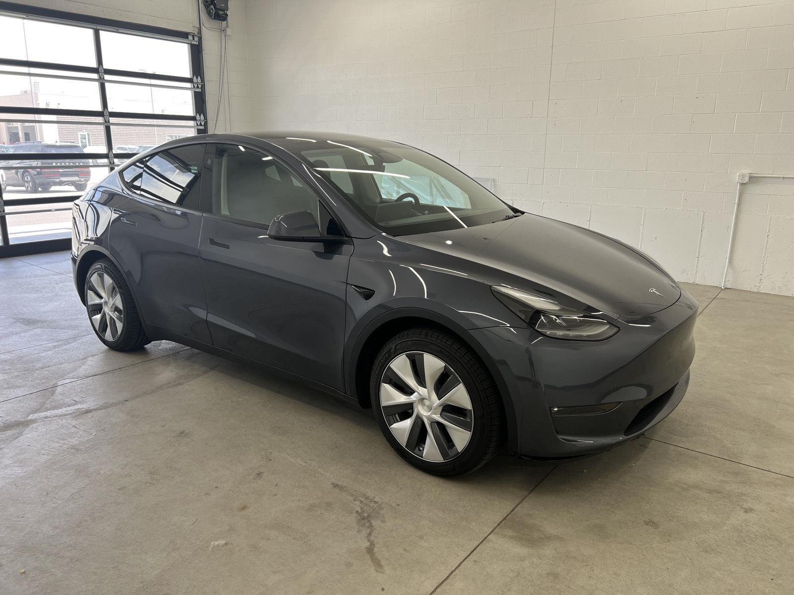 Used 2023 GRAY Tesla Long Range Dual Motor All-Wheel Drive image 5