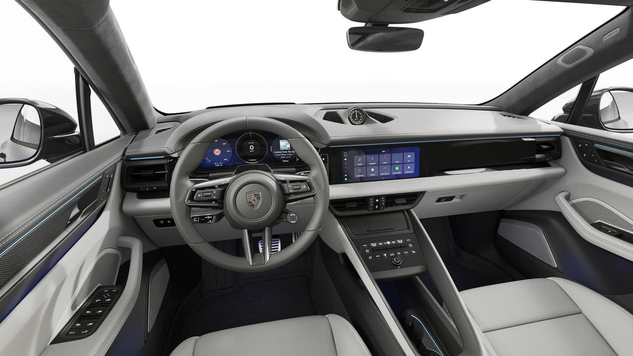 New 2026 Volcano Grey Metallic Porsche Turbo Electric image 11