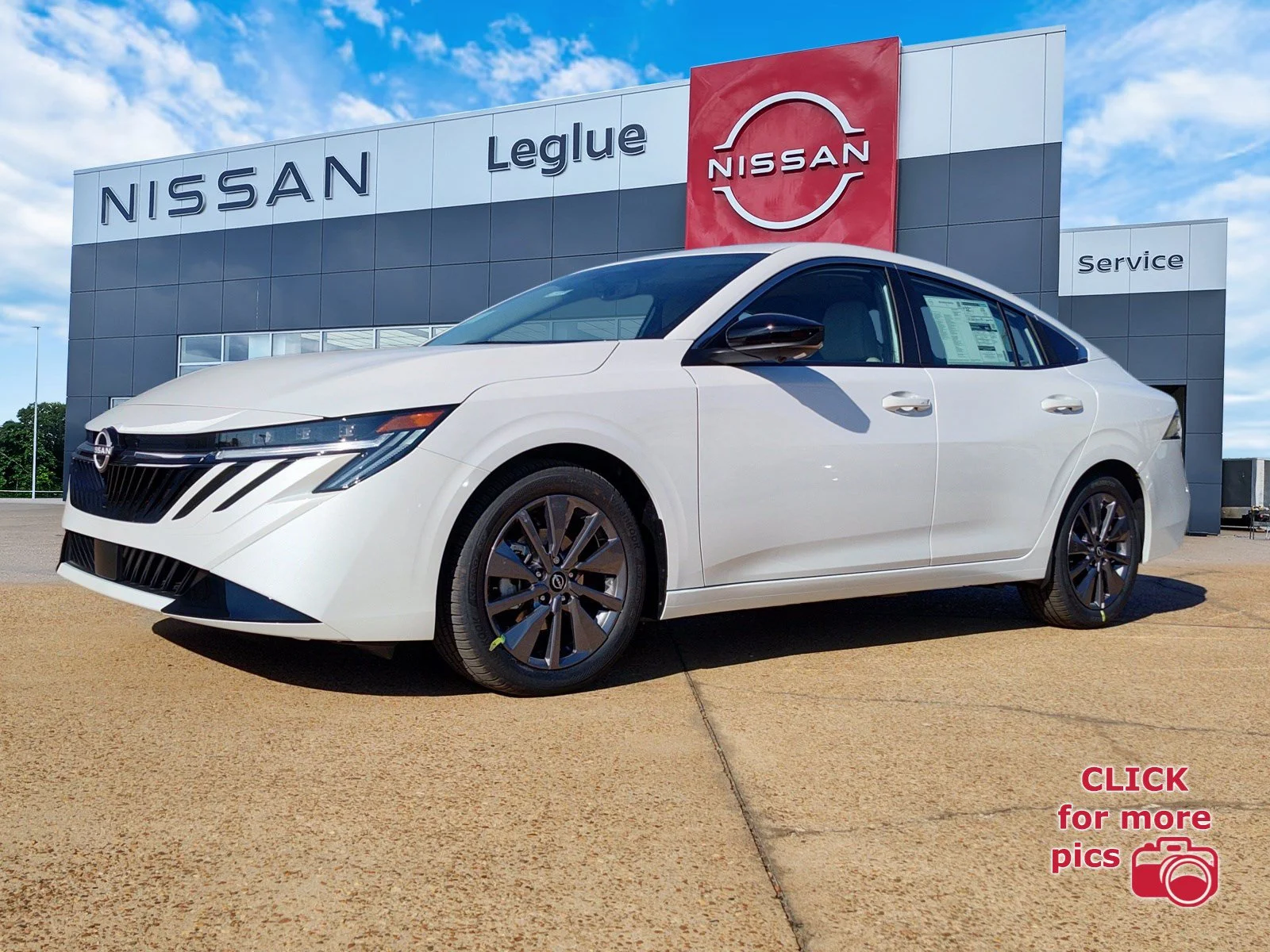 New 2026 Aspen White TriCoat Nissan SL image 1