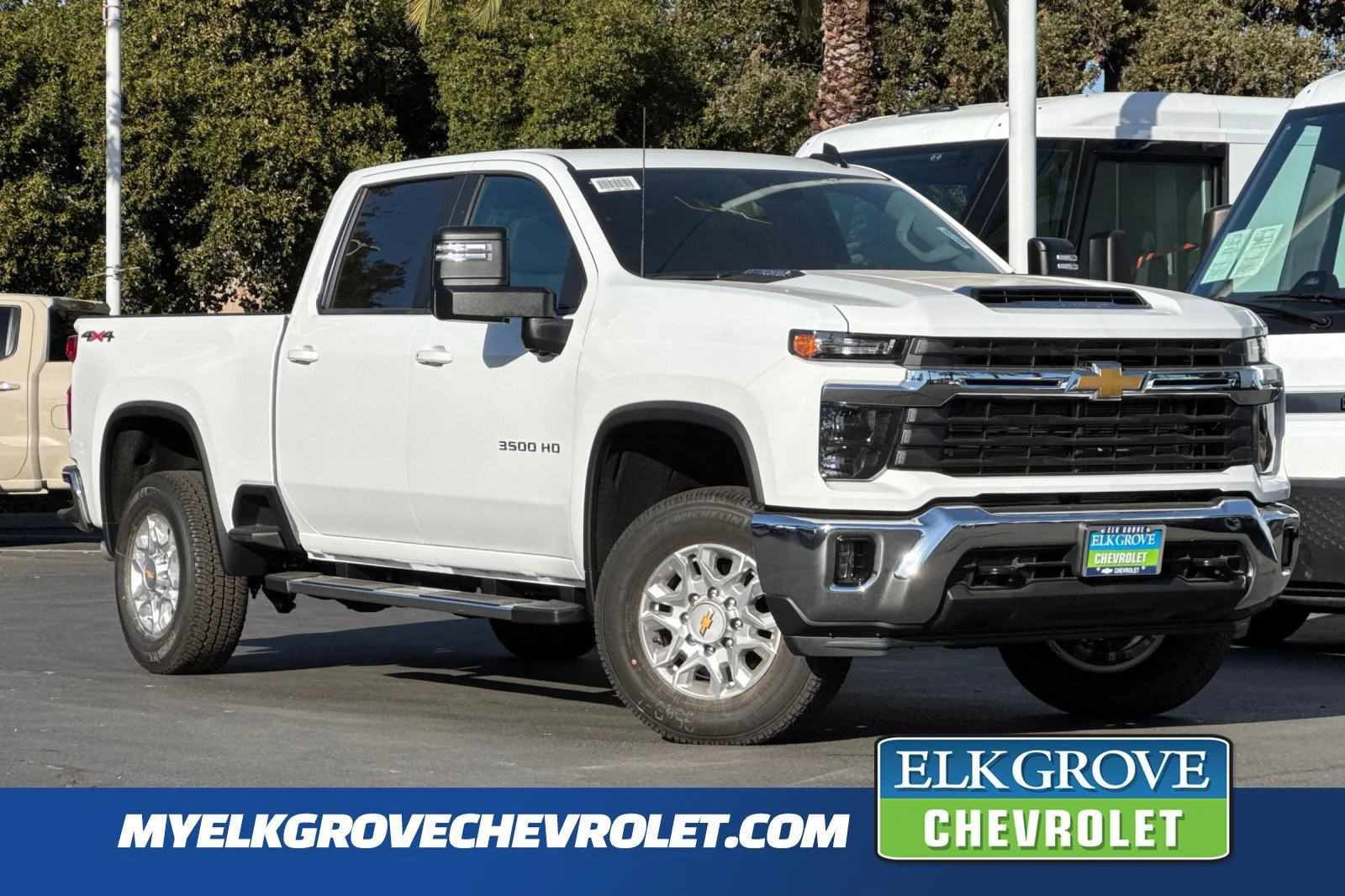 2026 Chevrolet Silverado 3500 HD LT Crew Cab for sale - Stock #260796 - White - New at My True Fleet