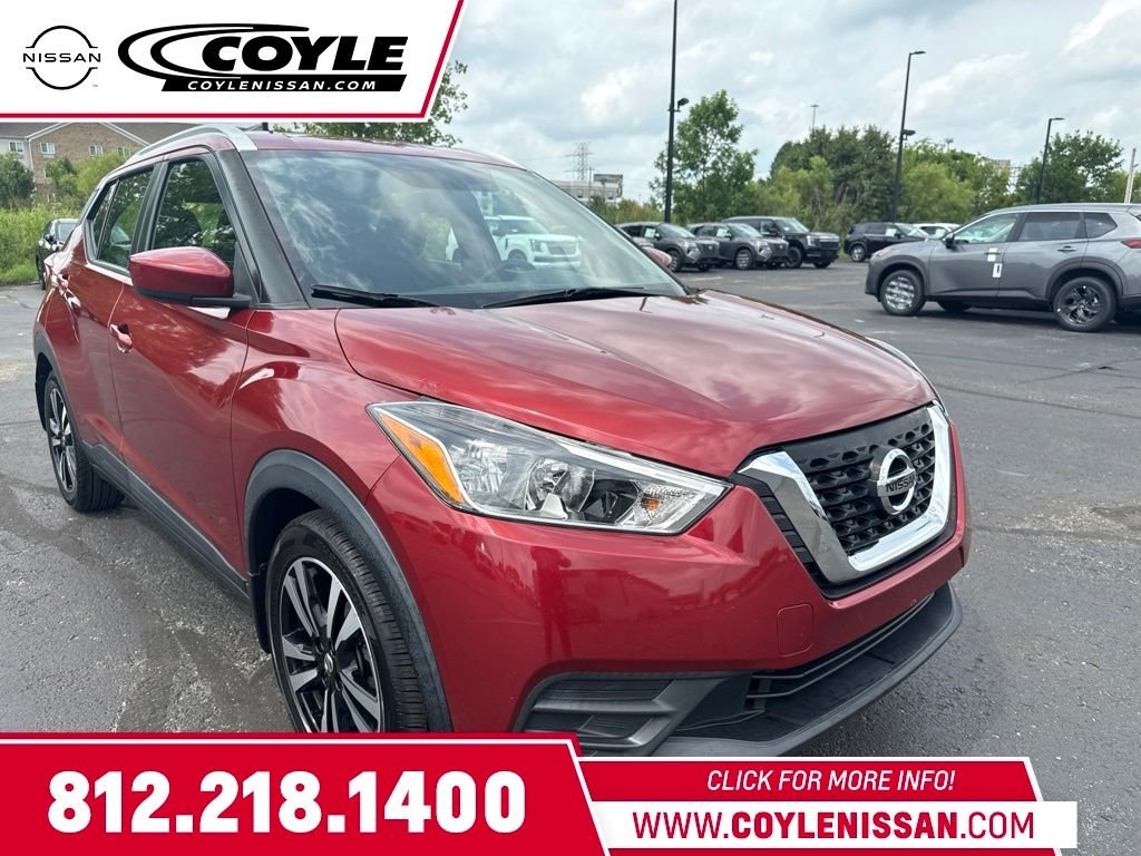 Used 2019 Red Nissan SV image 1