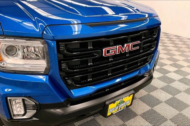 Used 2021 Dynamic Blue Metallic GMC Elevation image 32