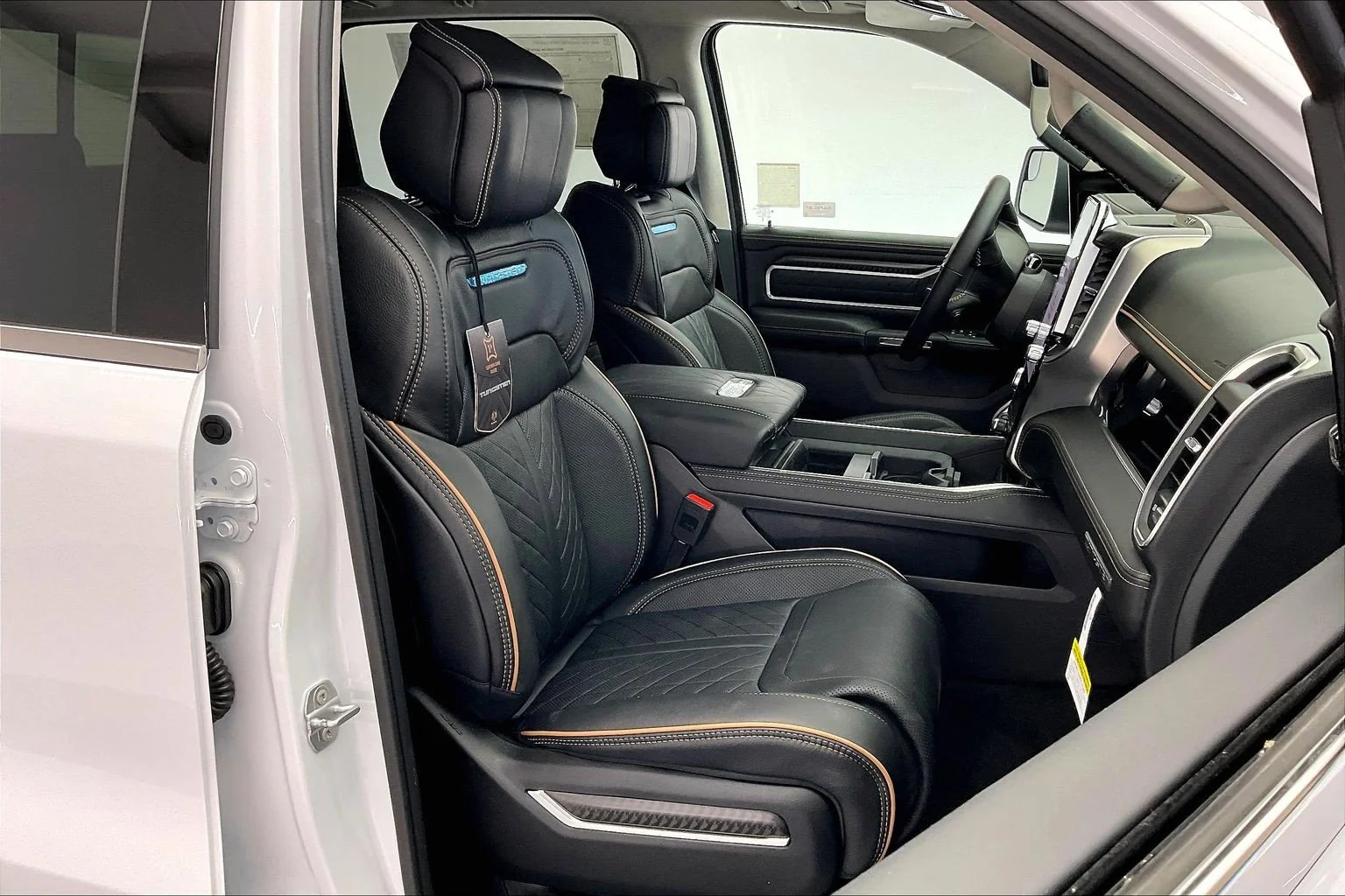 New 2026 PW7 Bright White Clear Coat RAM Tungsten image 9