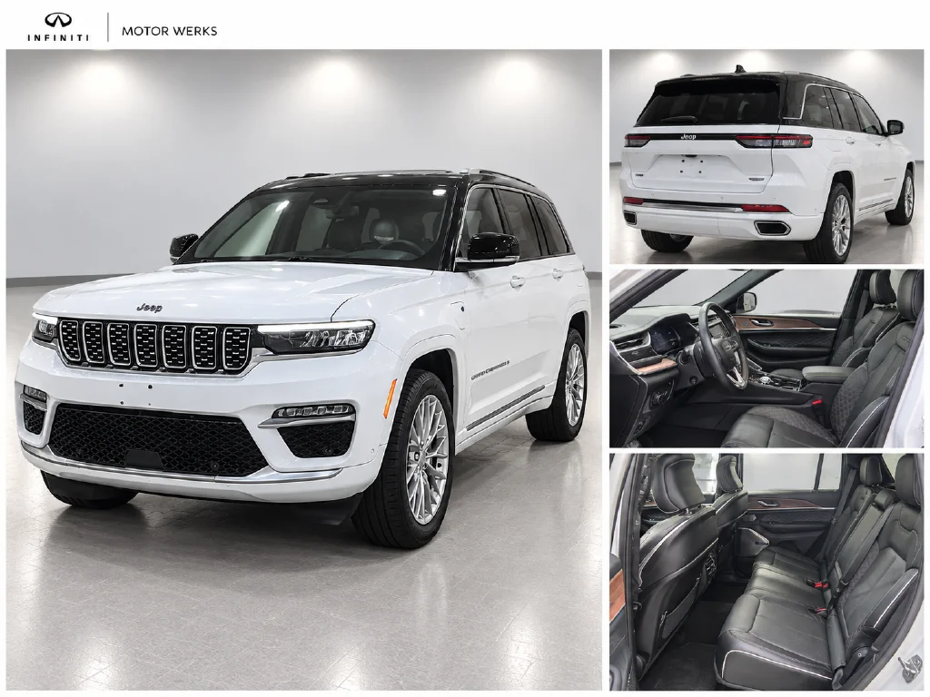 Used 2023 White Jeep Summit 4xe image 1