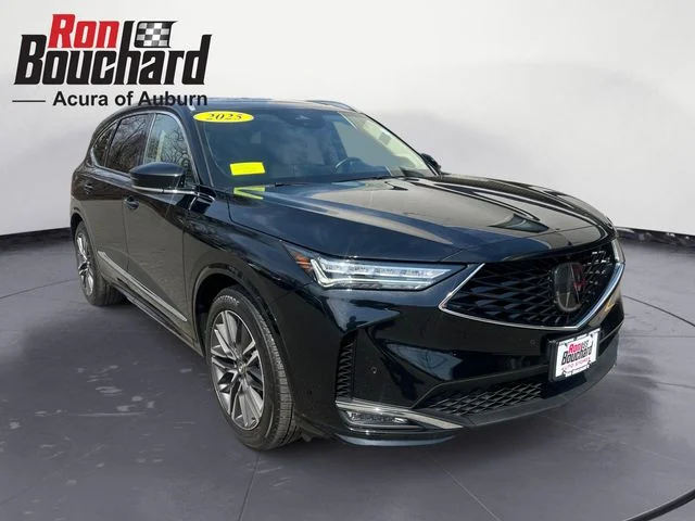 Certified Used 2025 Black Acura Advance Package image 1