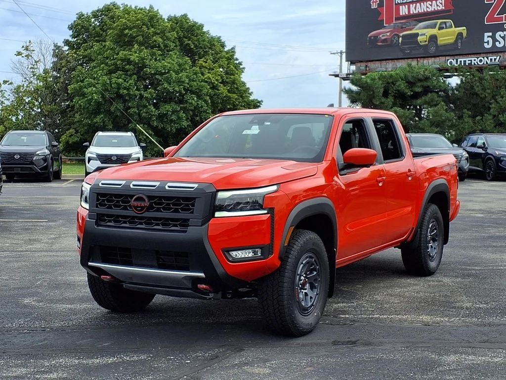 New 2026 Afterburn Orange Nissan Crew Cab PRO-4X® image 2