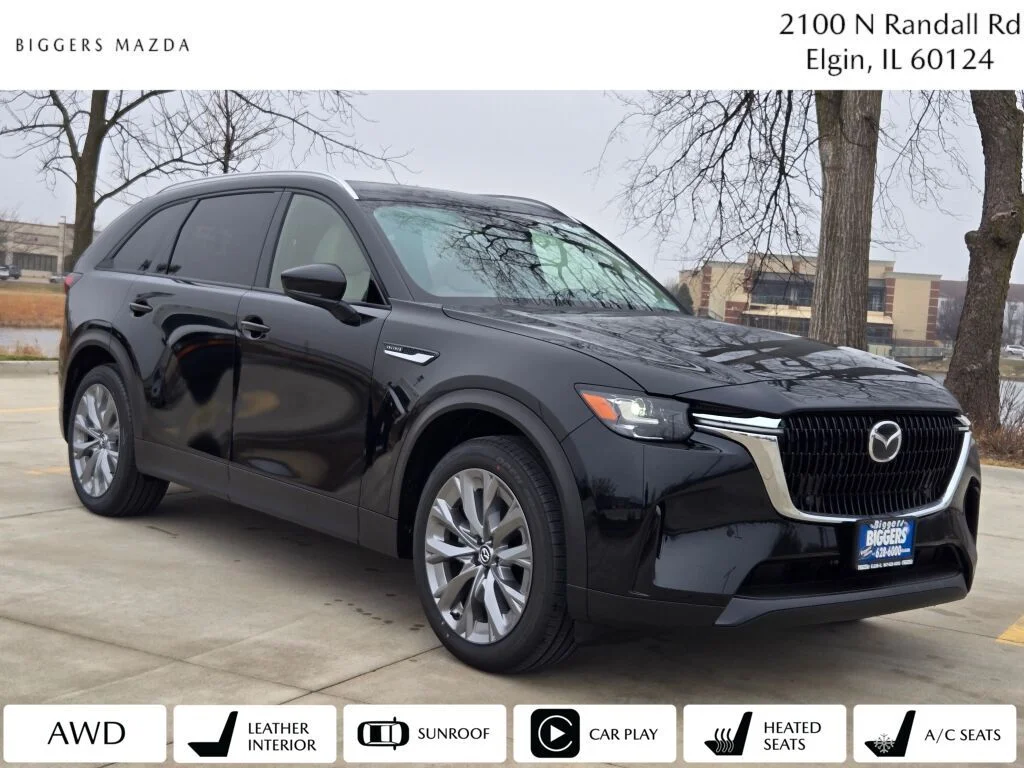 New 2026 Jet Black Mica Mazda 3.3 Turbo Preferred AWD image 1