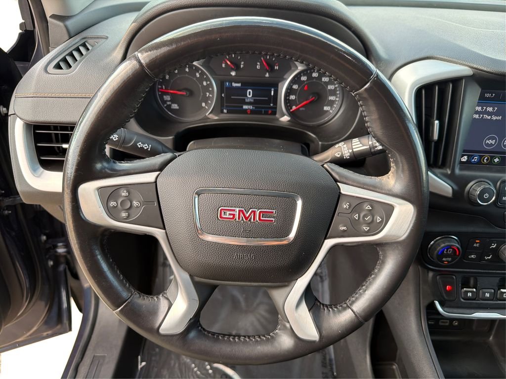 Used 2018 Blue Steel Metallic GMC SLT image 17