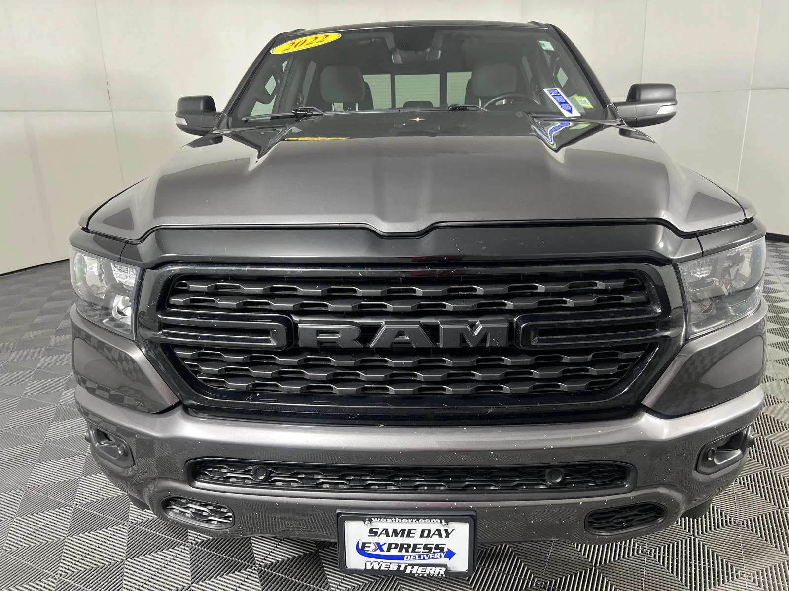 Used 2022 Granite Crystal Metallic Clearcoat Ram Big Horn image 39
