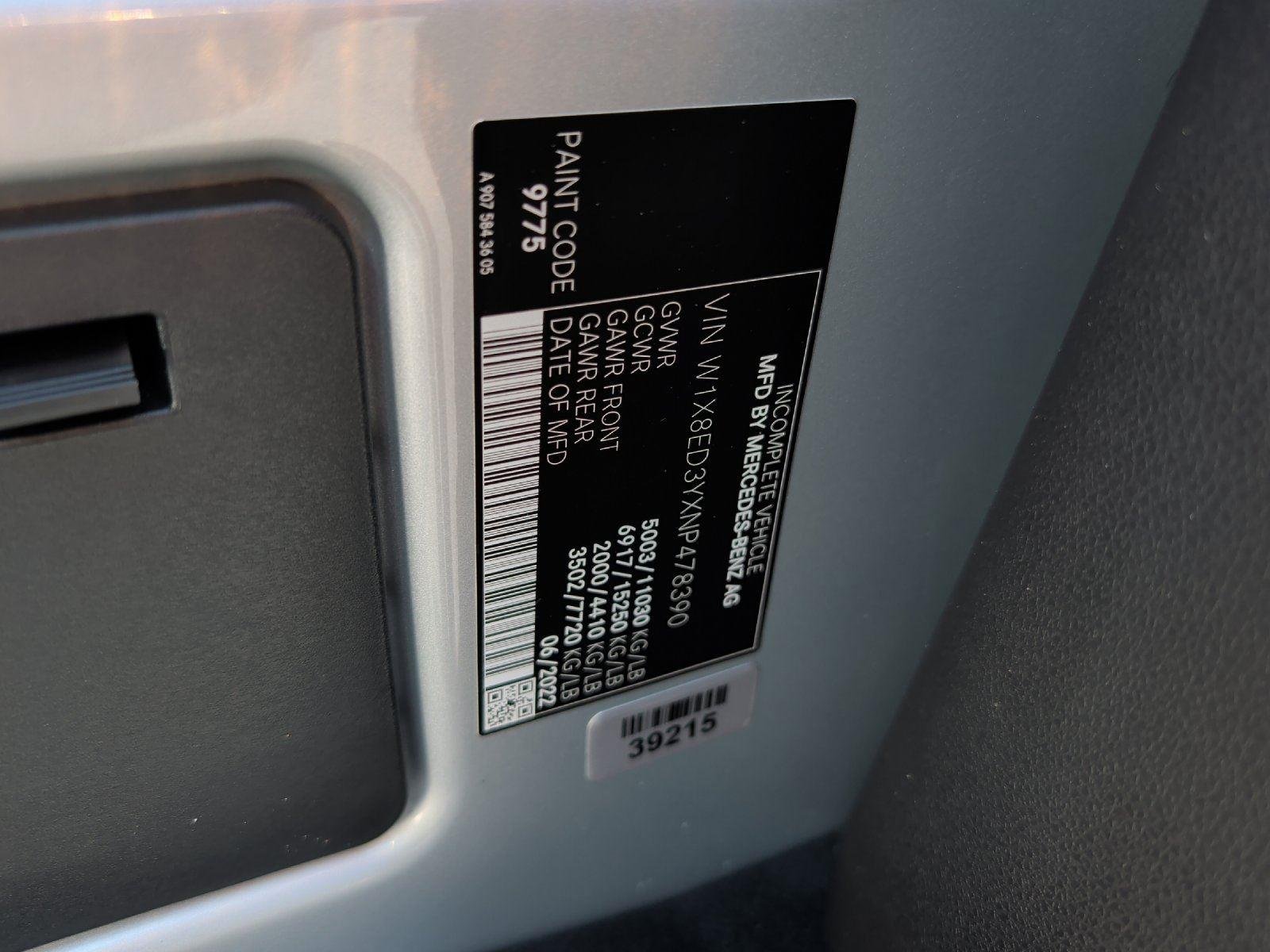 Used 2022 Iridium Silver Mercedes-Benz  image 12