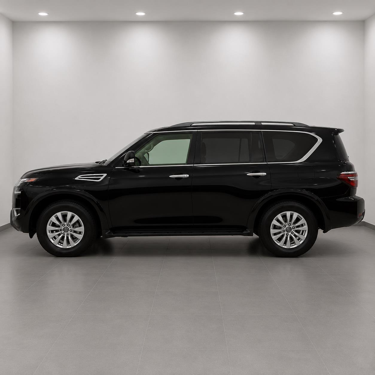 Used 2023 BLACK NISSAN SV image 2