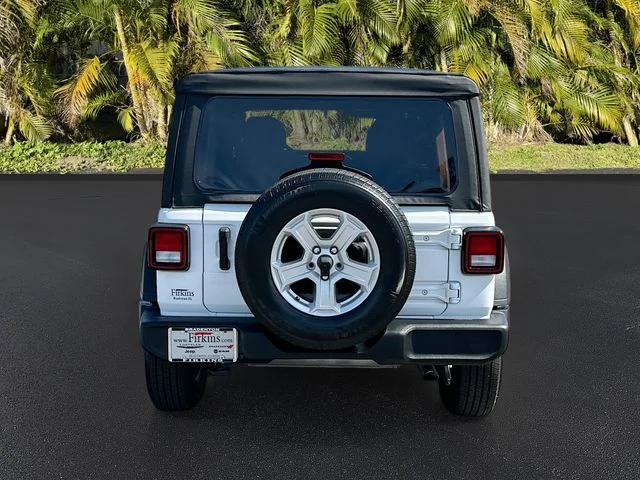 Used 2022 White Jeep Unlimited Sport S image 7