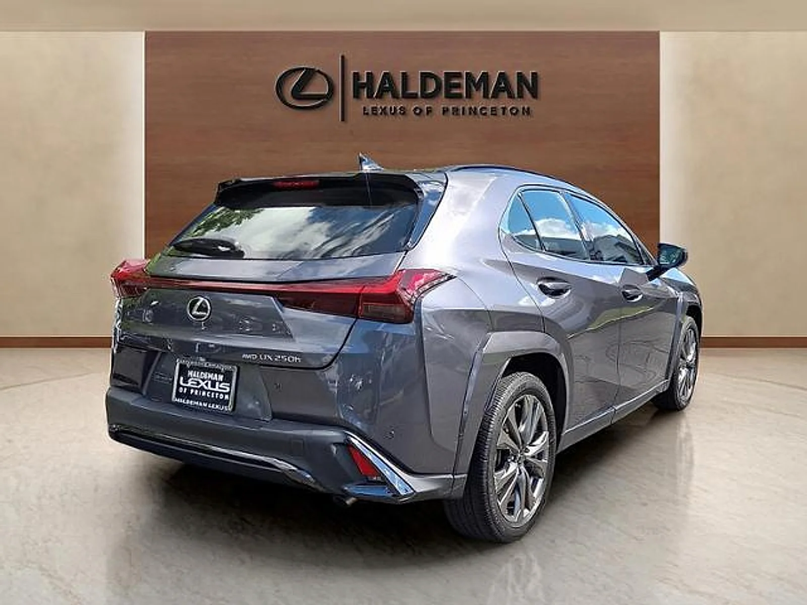 Certified Used 2024 Cloudburst Gray with Obsidian Roof Lexus F SPORT Design image 6