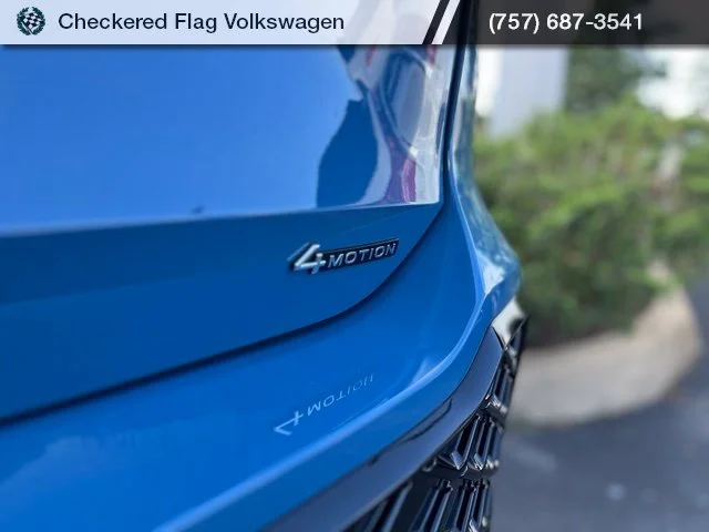 Used 2026 Monterey Blue w/Deep Black Roof Volkswagen SE R-Line Black image 10