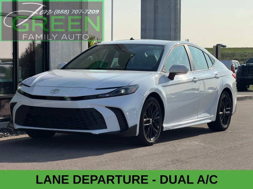 Used 2025 White Toyota SE image 1