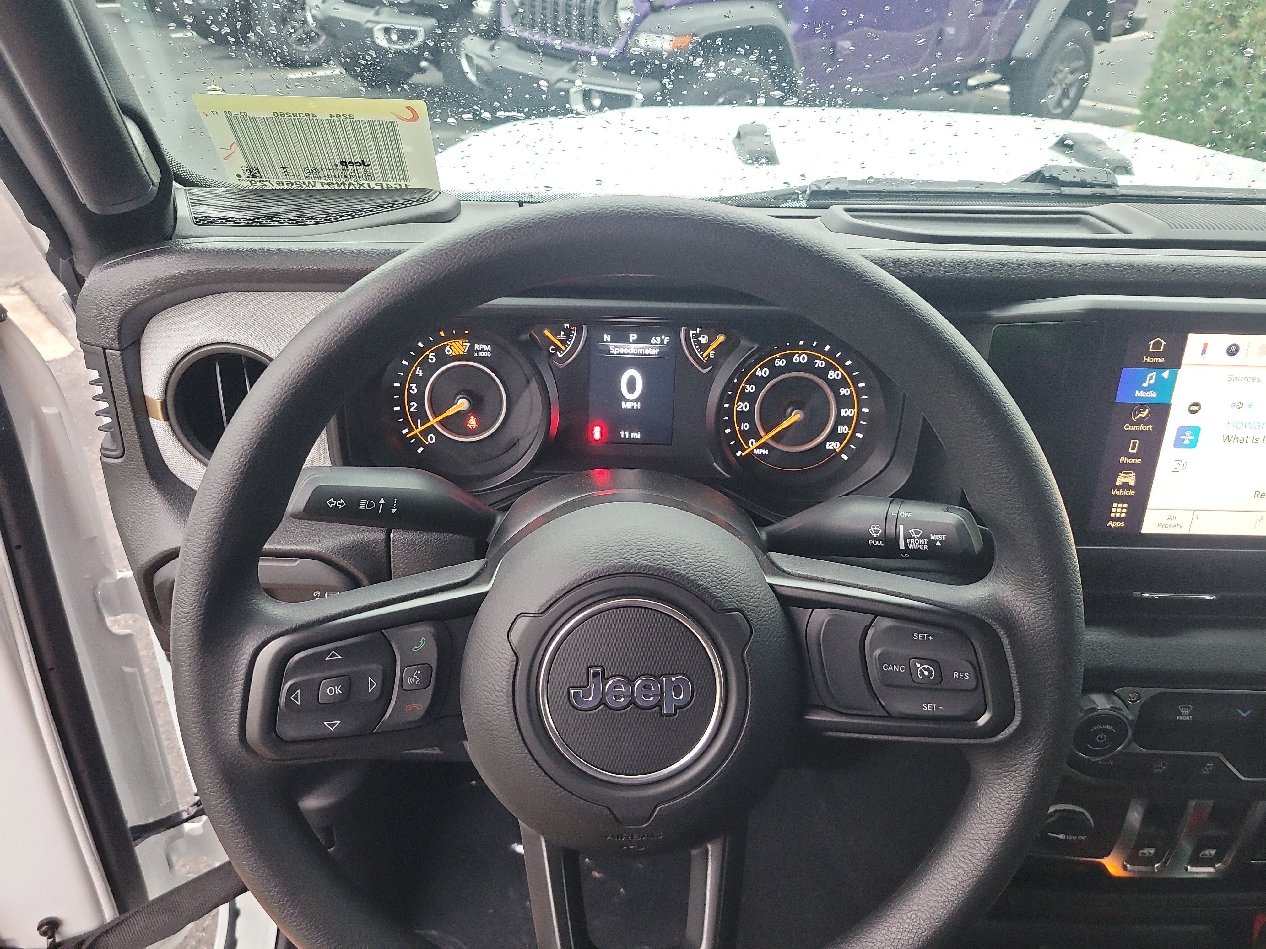 New 2026 Bright White Clear-Coat Exterior Paint Jeep Sport image 23