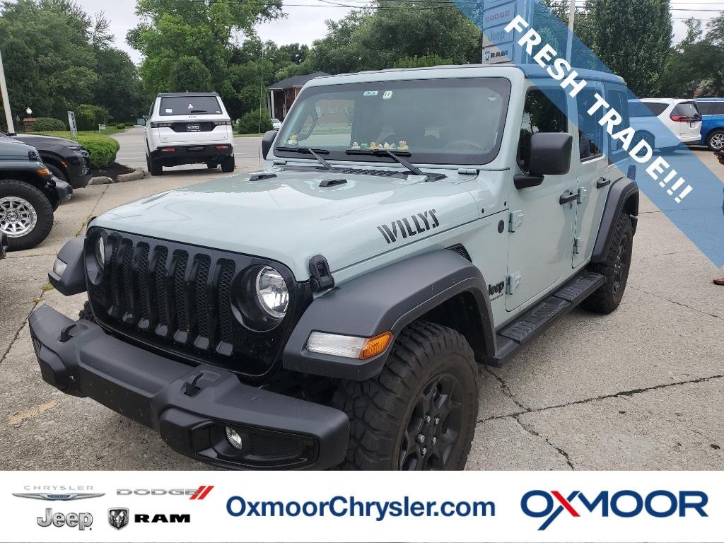 Used 2023 Earl Clearcoat Jeep Willys Sport image 1
