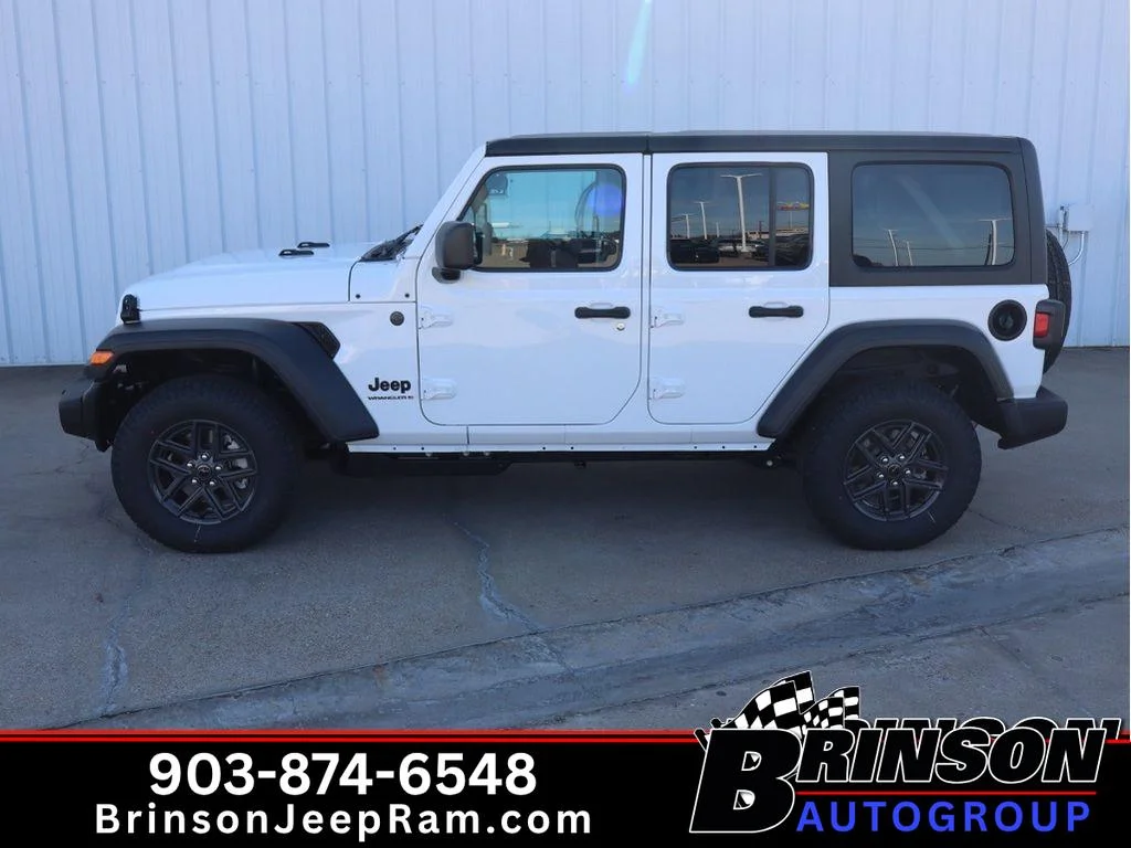New 2026 Bright White Clearcoat Jeep Sport S image 3